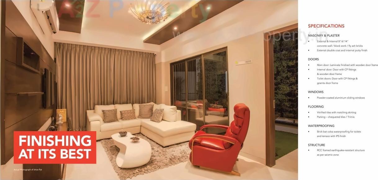  of real estate project Courtyard One located at Wakad, Pune, Maharashtra