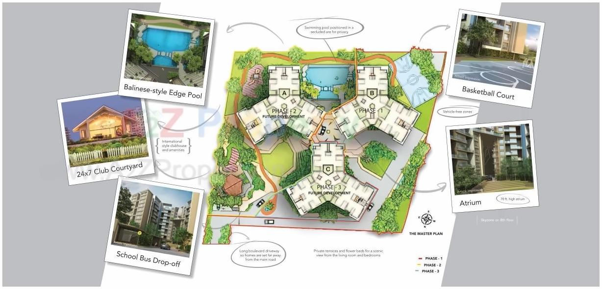  of real estate project Courtyard One located at Wakad, Pune, Maharashtra