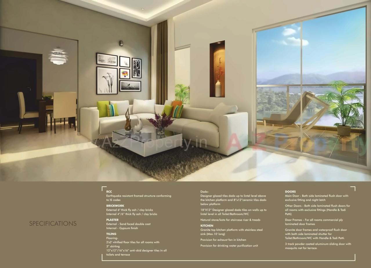 3D Elevation of real estate project Courtyard located at Pashan, Pune, Maharashtra