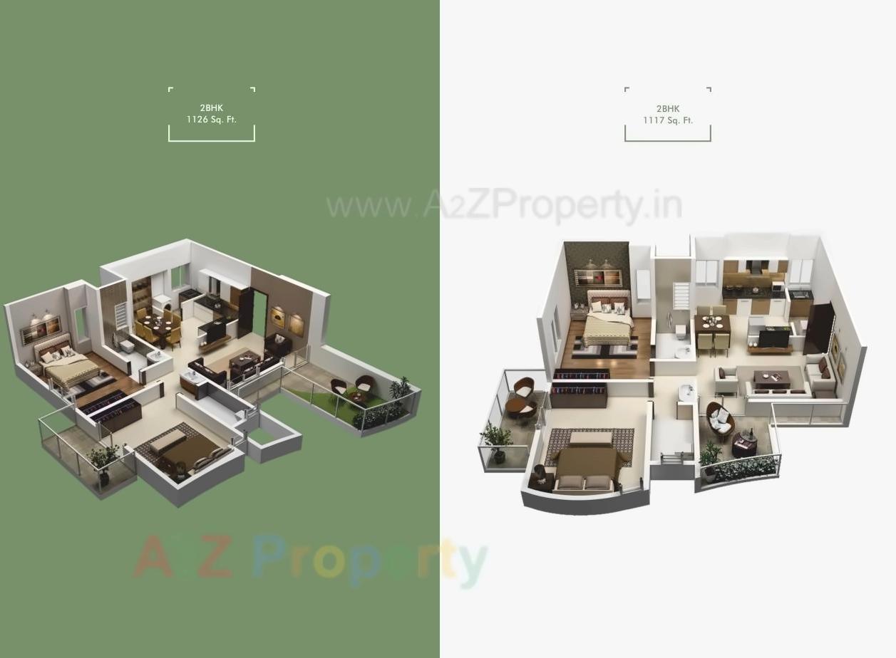 Layout of real estate project Courtyard located at Pashan, Pune, Maharashtra