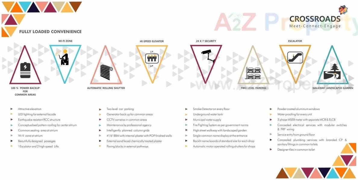  of real estate project Crossroads located at Wakad, Pune, Maharashtra