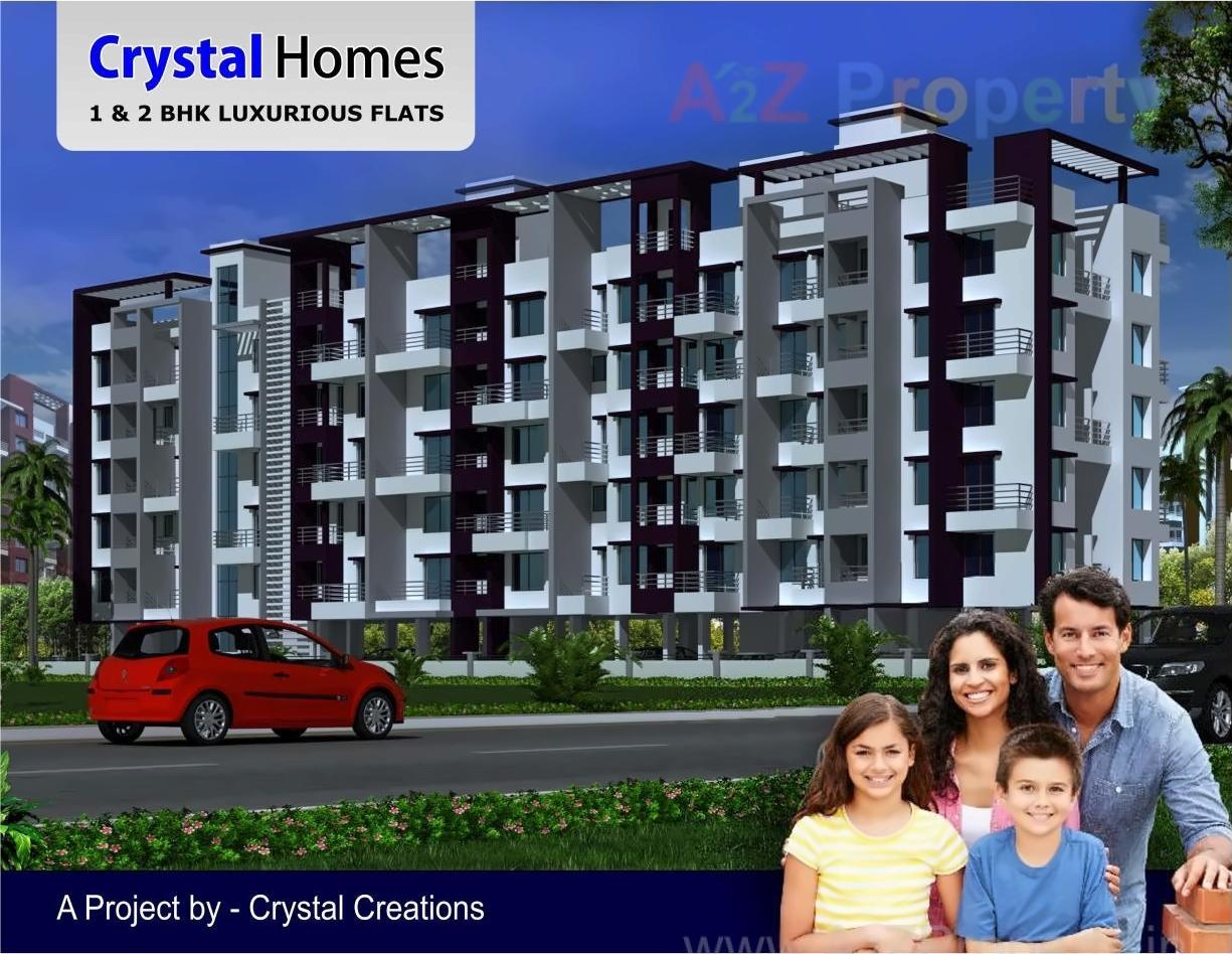 3D Elevation of real estate project Crystal Homes located at Pimpri-chinchawad-m-corp, Pune, Maharashtra