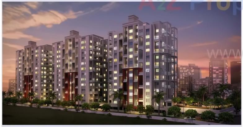 3D Elevation of real estate project Crystal Tower located at Pashan, Pune, Maharashtra
