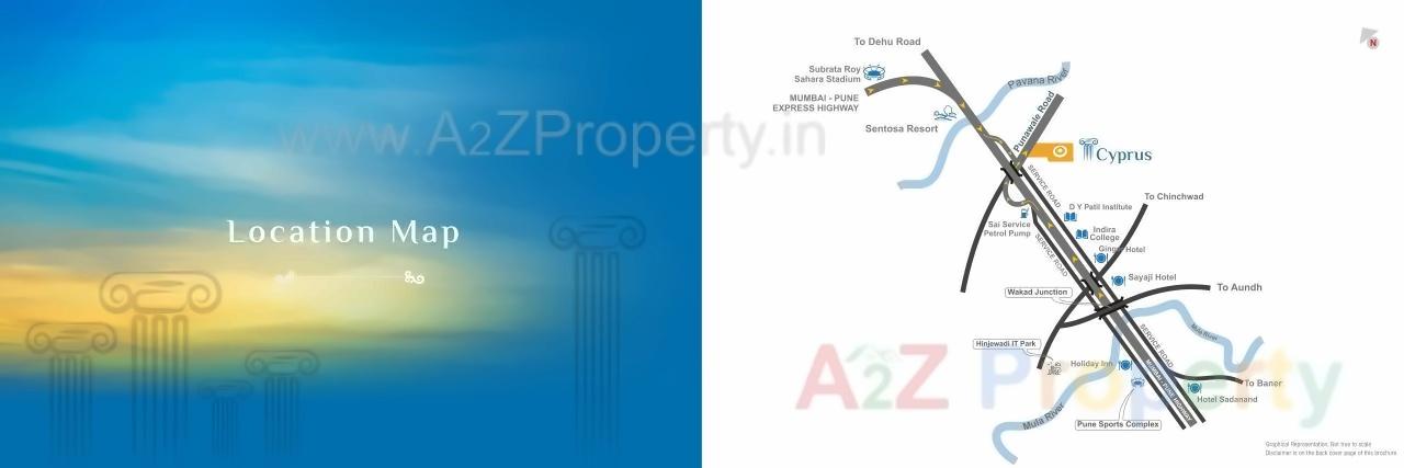  of real estate project Cyprus located at Punawale, Pune, Maharashtra