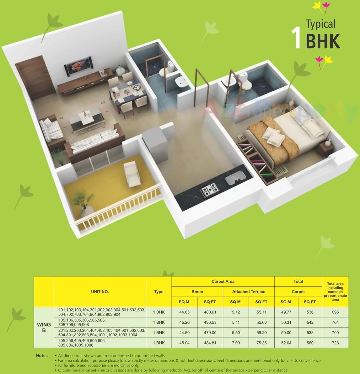 Layout of real estate project D B Ganjave Park located at Pune-m-corp, Pune, Maharashtra
