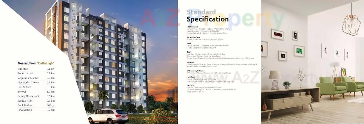  of real estate project Delta High located at Bhugaon, Pune, Maharashtra