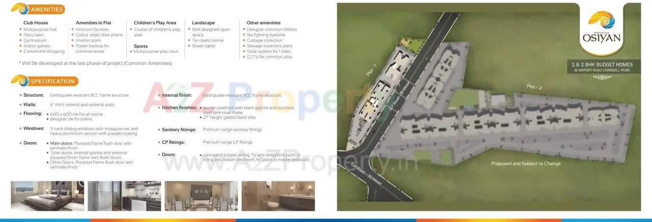  of real estate project Destination Osiyan Ab located at Charholi, Pune, Maharashtra