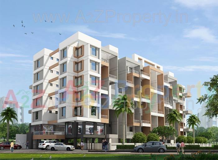 3D Elevation of real estate project Dhruva located at Pune-m-corp, Pune, Maharashtra