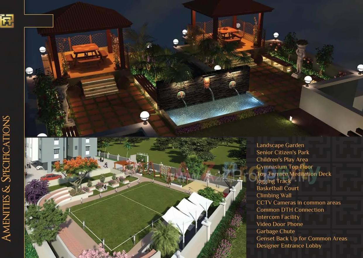 3D Elevation of real estate project Dnv Arcelia located at Pimpri-chinchawad-m-corp, Pune, Maharashtra