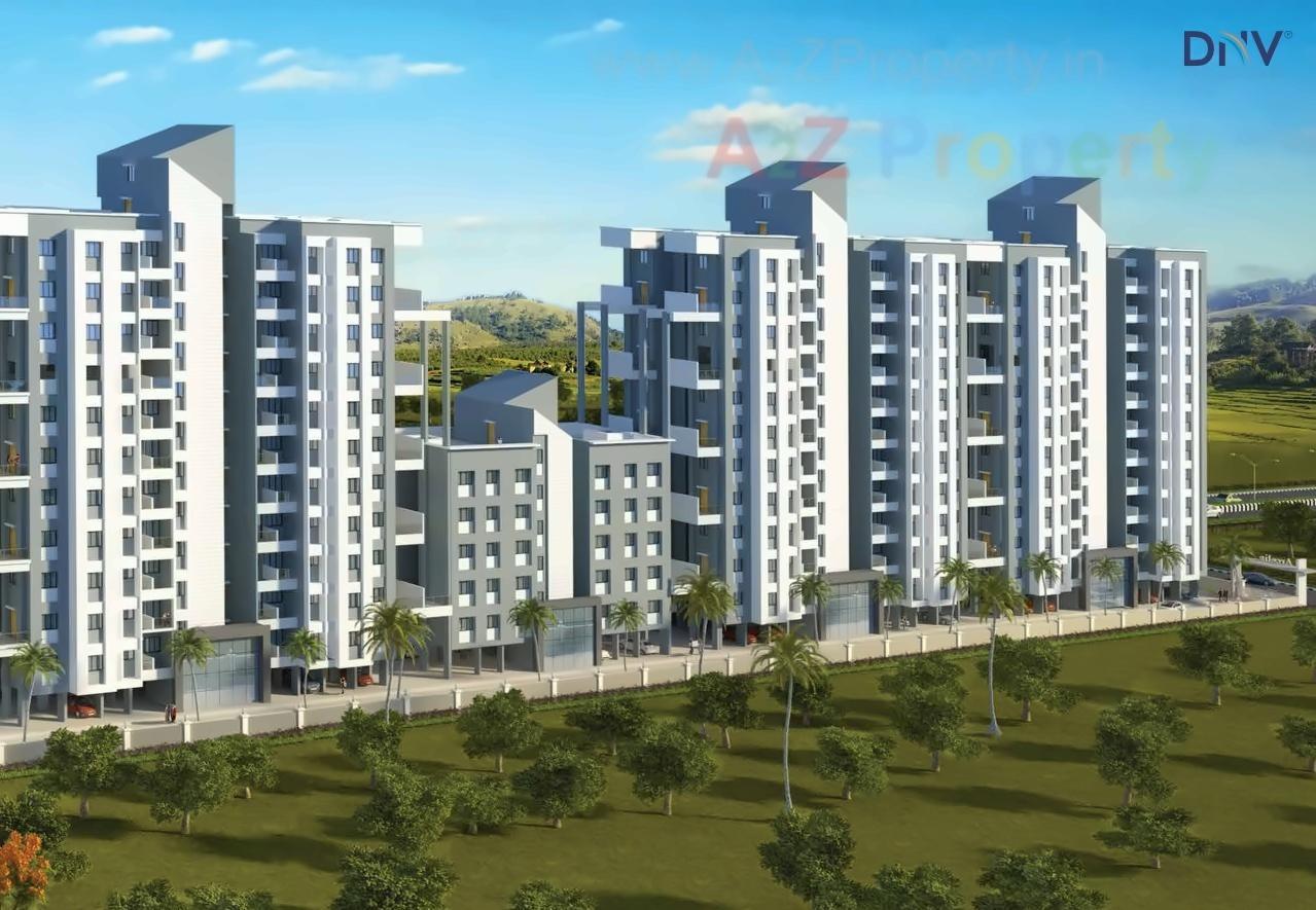 3D Elevation of real estate project Dnv Arcelia located at Pimpri-chinchawad-m-corp, Pune, Maharashtra