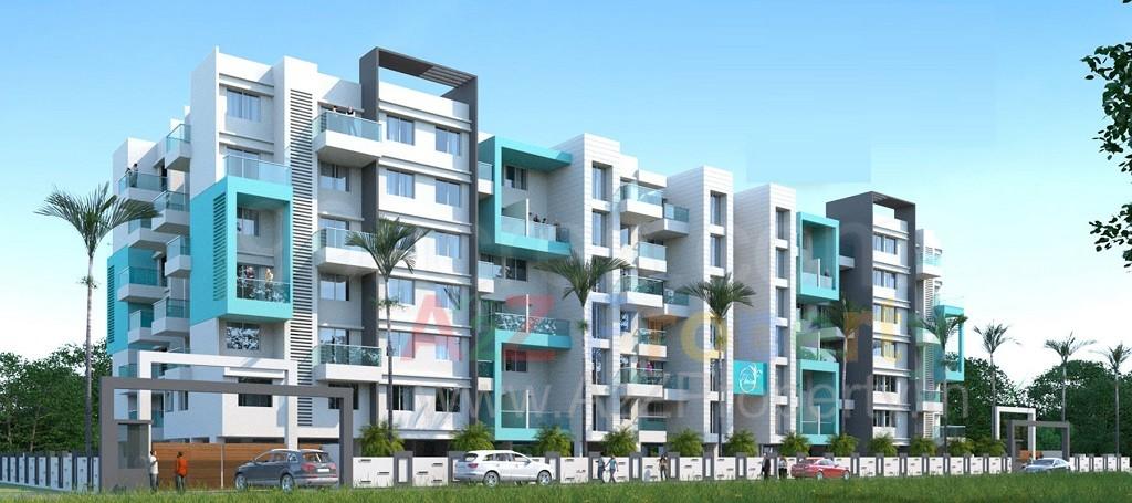 3D Elevation of real estate project Dnv Elvira located at Tathwade, Pune, Maharashtra