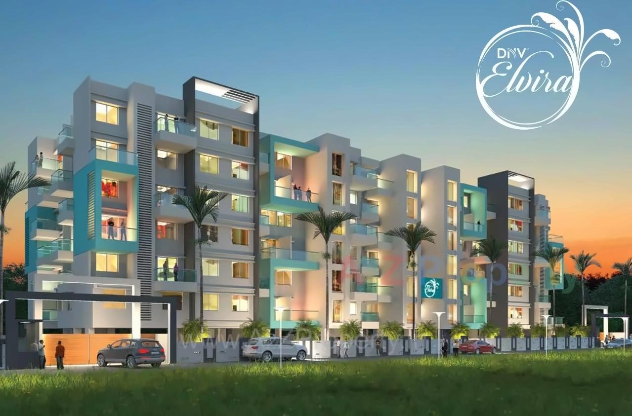 3D Elevation of real estate project Dnv Elvira located at Tathwade, Pune, Maharashtra