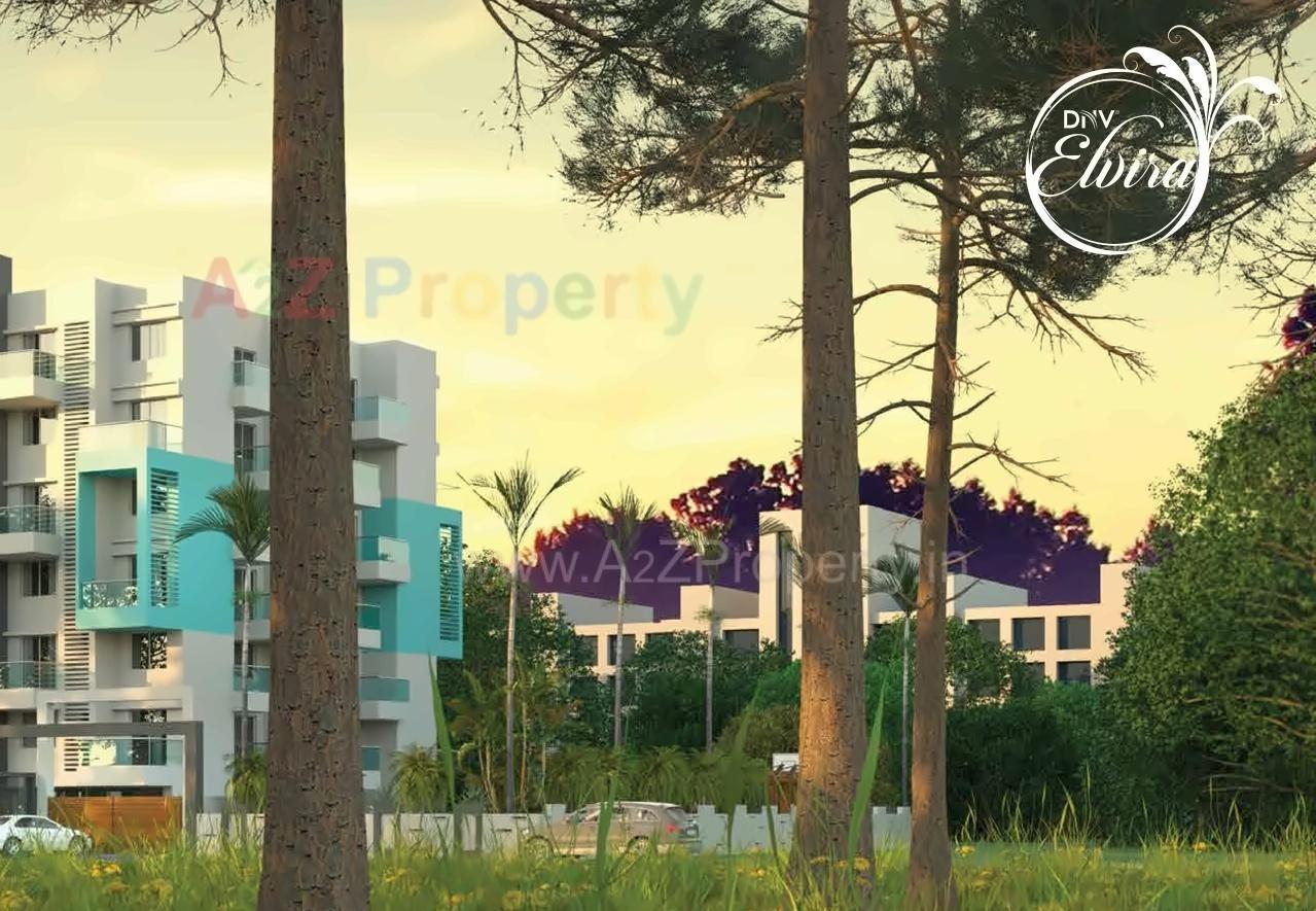 3D Elevation of real estate project Dnv Elvira located at Tathwade, Pune, Maharashtra