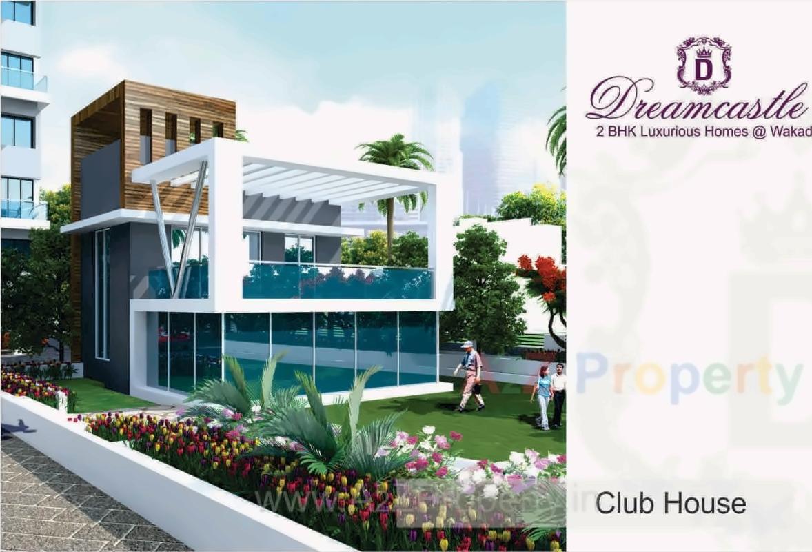 3D Elevation of real estate project Dreamcastle located at Wakad, Pune, Maharashtra