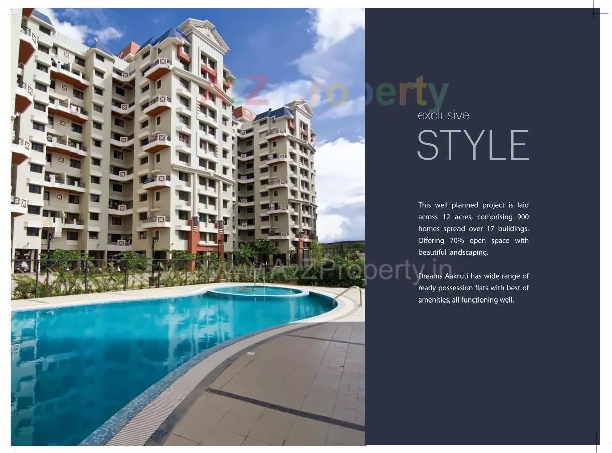 3D Elevation of real estate project Dreams Aakruti Plots located at Hadapsar, Pune, Maharashtra