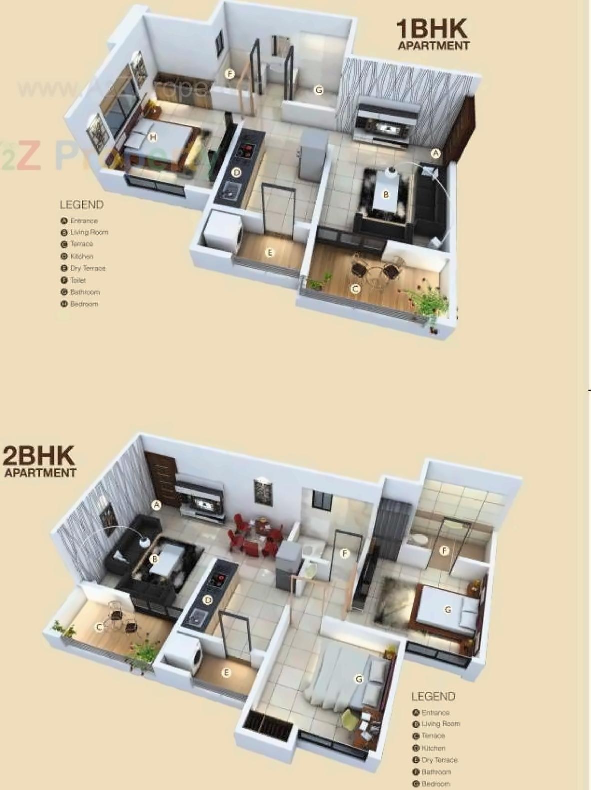 Layout of real estate project Dreams Lynnea A Bs located at Wagholi, Pune, Maharashtra