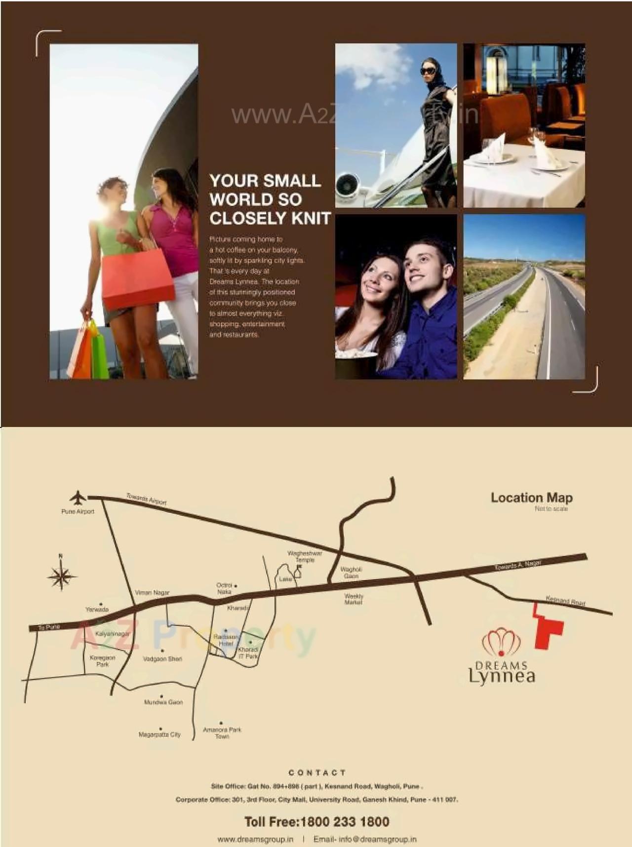  of real estate project Dreams Lynnea A Bs located at Wagholi, Pune, Maharashtra