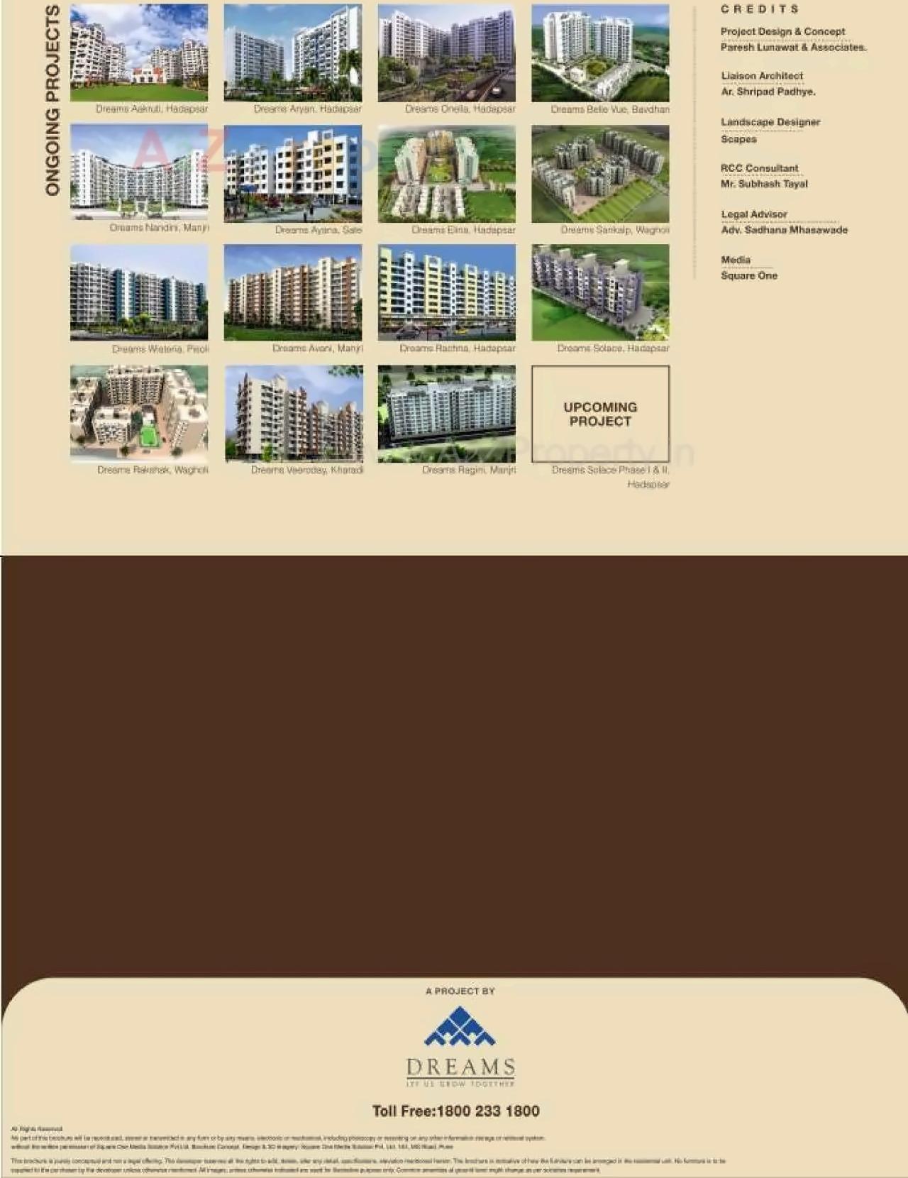  of real estate project Dreams Lynnea A Bs located at Wagholi, Pune, Maharashtra