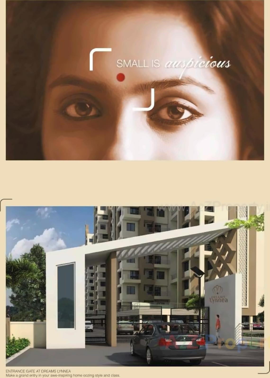 3D Elevation of real estate project Dreams Lynnea A Bs located at Wagholi, Pune, Maharashtra