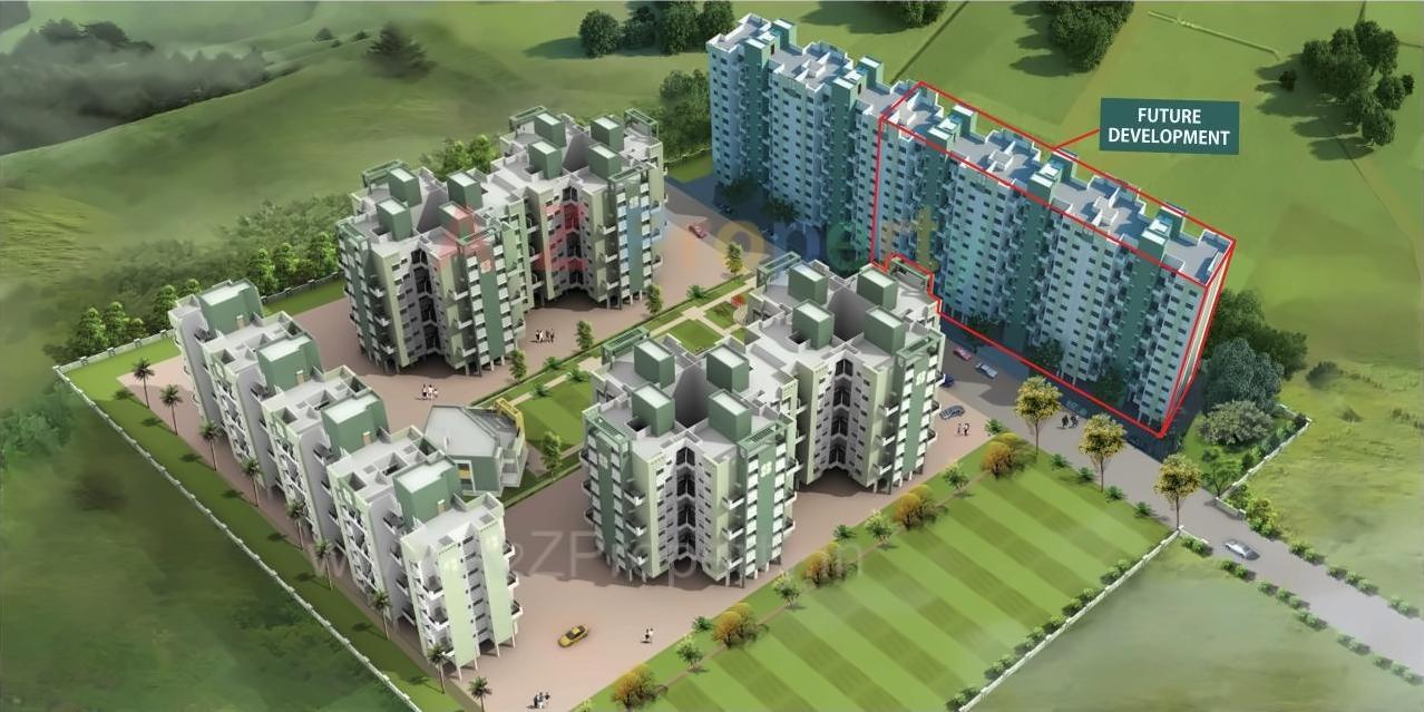 3D Elevation of real estate project Dreams Sankalp L Ms located at Wagholi, Pune, Maharashtra