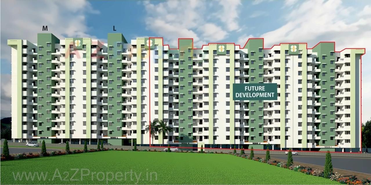 3D Elevation of real estate project Dreams Sankalp L Ms located at Wagholi, Pune, Maharashtra