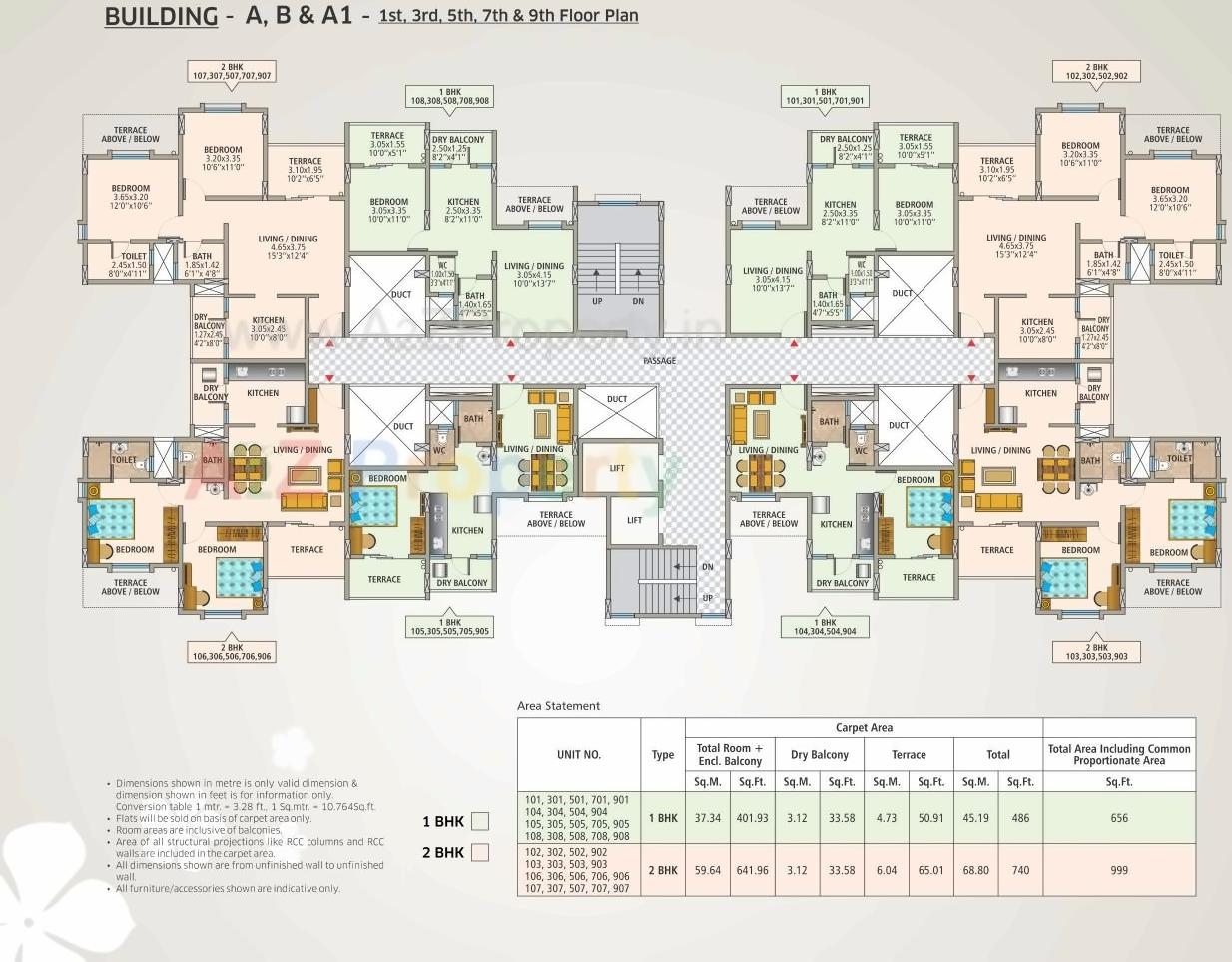 Layout of real estate project Dsk Sadaphuli located at Varale, Pune, Maharashtra