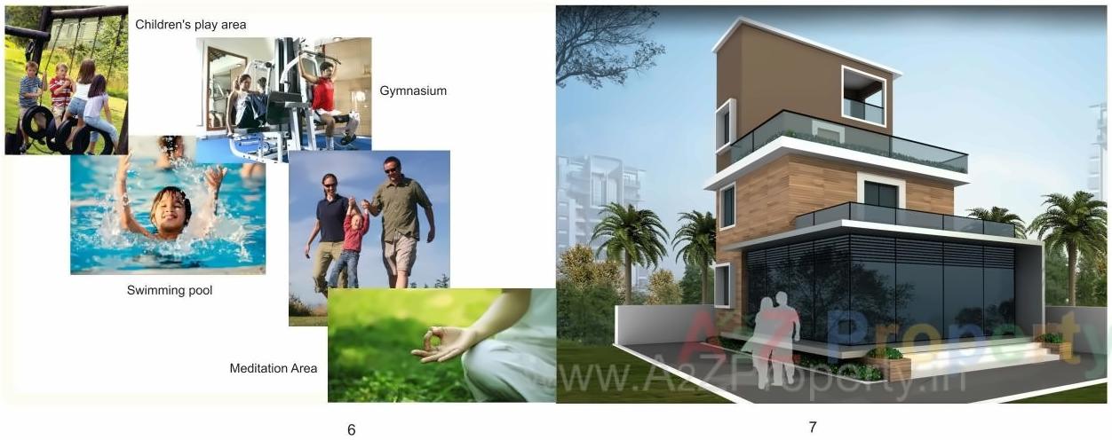3D Elevation of real estate project Durvankur Residency located at Wagholi, Pune, Maharashtra