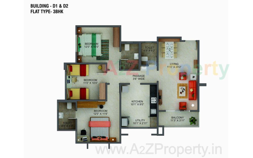 Dwarka Brochure Project 12d of real estate project Dwarka Project located at Mahalunge, Pune, Maharashtra