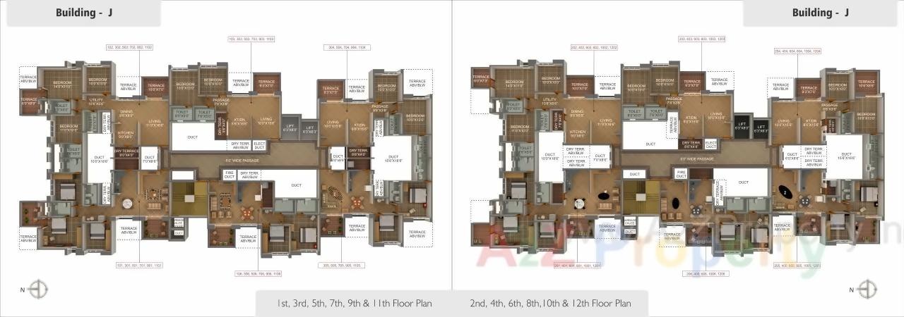 Layout of real estate project Dynasty located at Pimpri-chinchawad-m-corp, Pune, Maharashtra