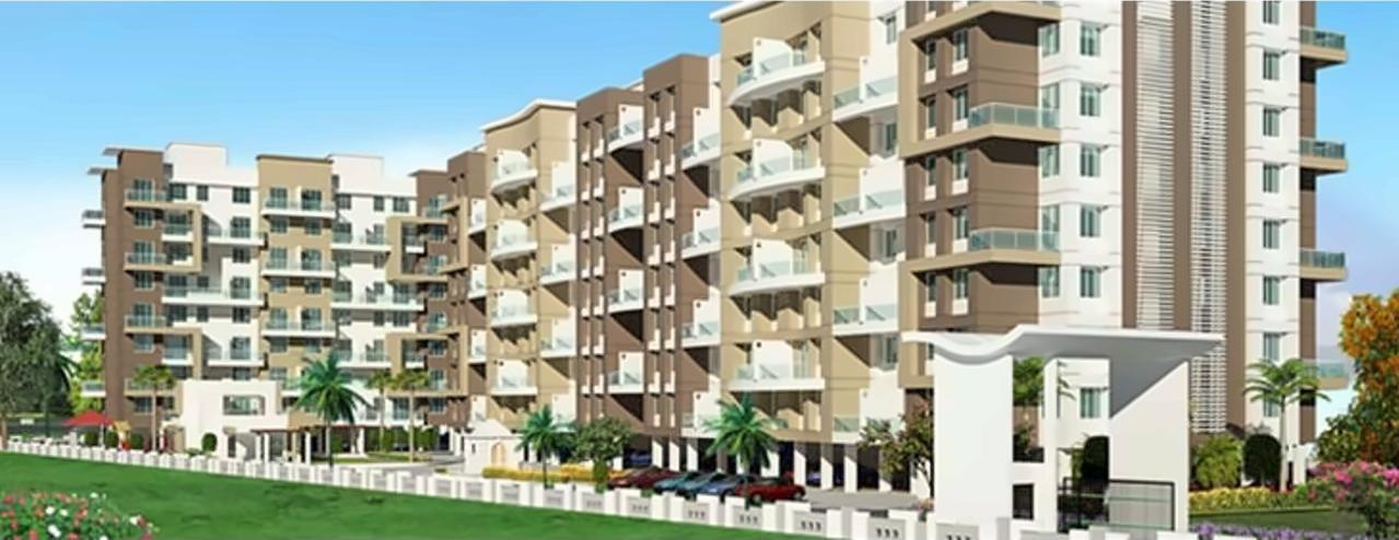 3D Elevation of real estate project E located at Wagholi, Pune, Maharashtra