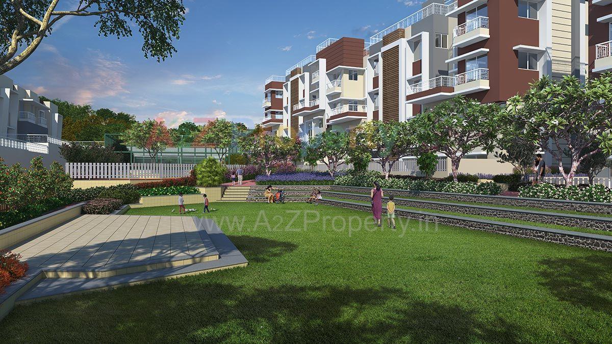 Amphitheater of real estate project Eagles Nest located at Wadagaon-ct, Pune, Maharashtra