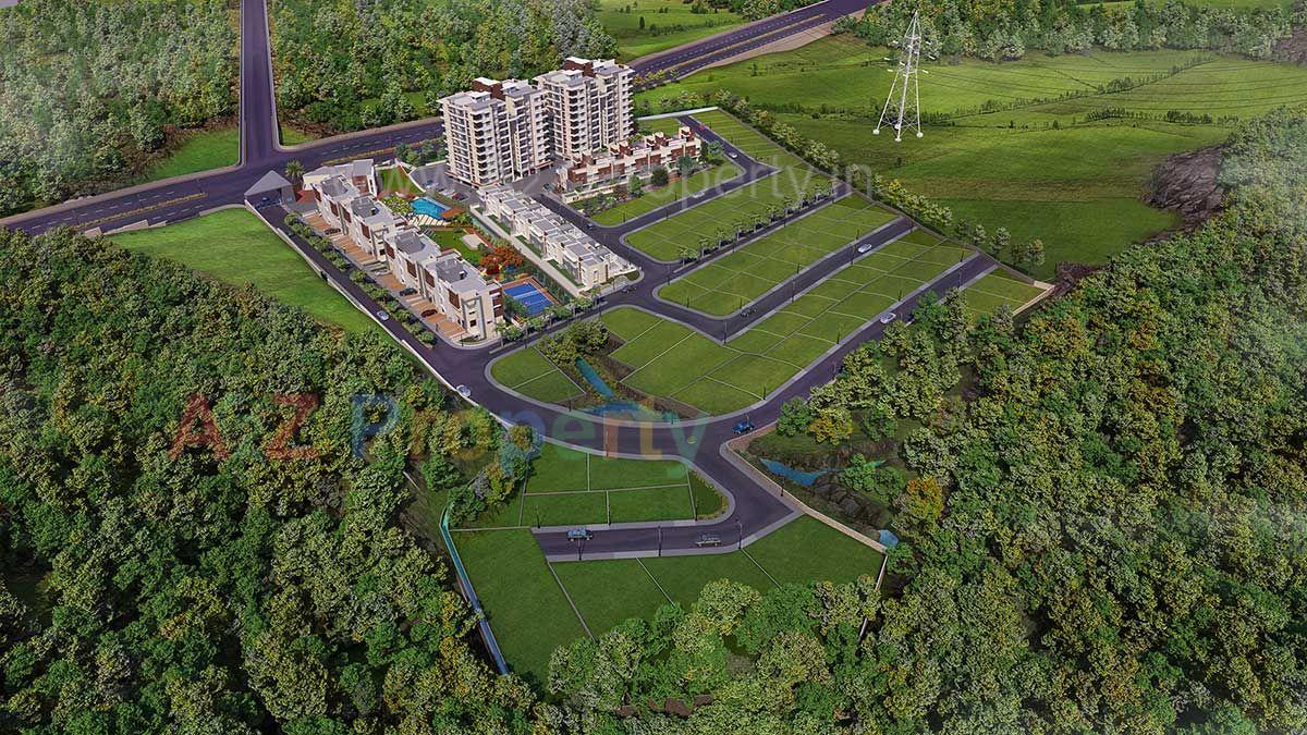 Egles Nest Matser Plan of real estate project Eagles Nest located at Wadagaon-ct, Pune, Maharashtra