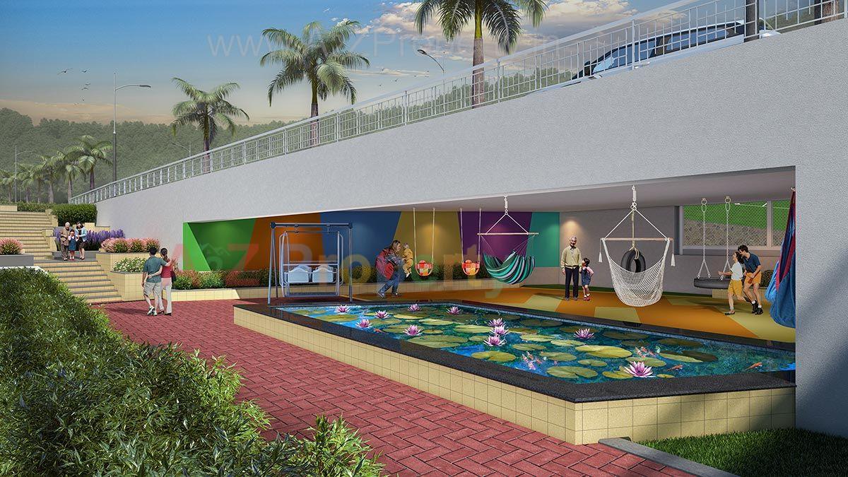 Koi_pond_001 of real estate project Eagles Nest located at Wadagaon-ct, Pune, Maharashtra