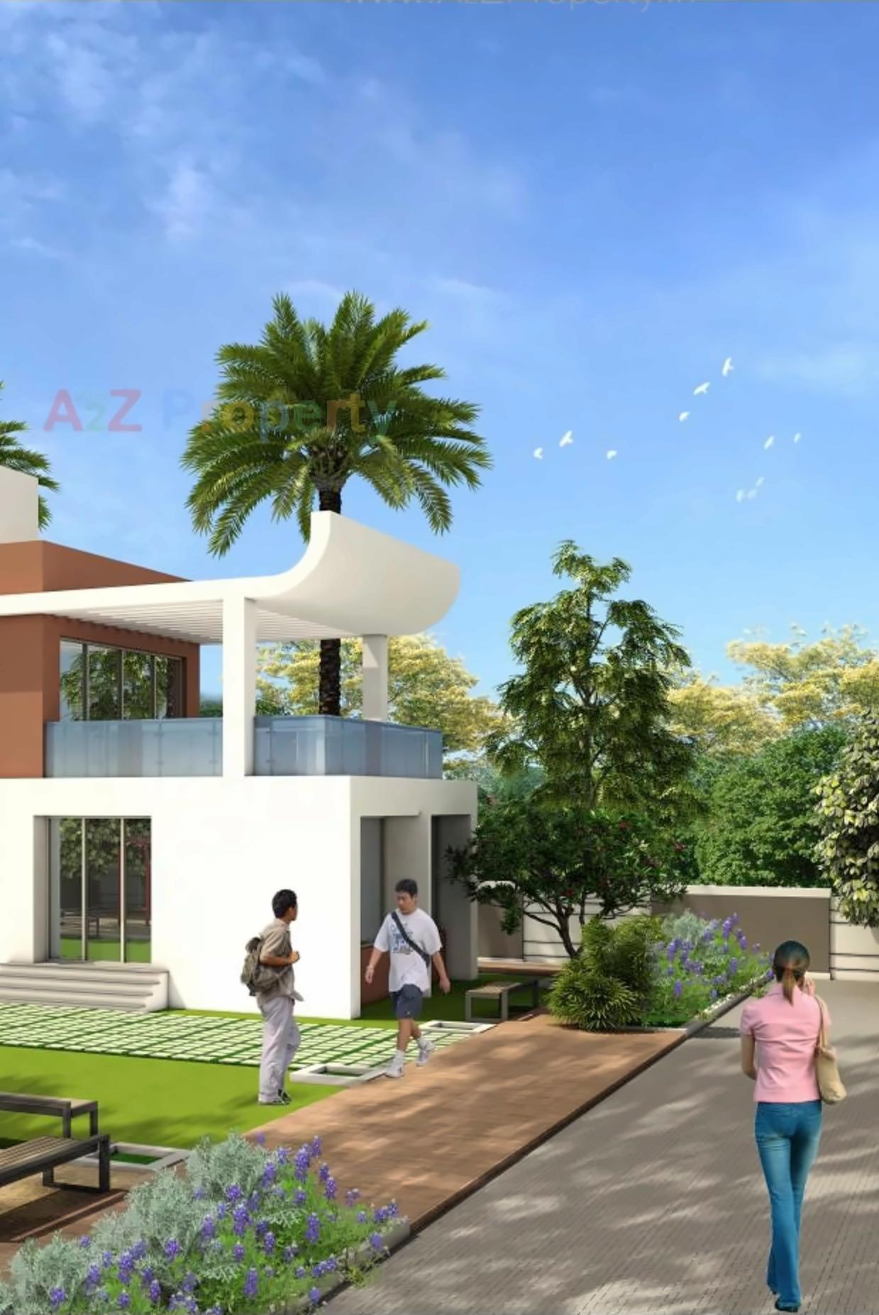 3D Elevation of real estate project Eco Park located at Charholi, Pune, Maharashtra