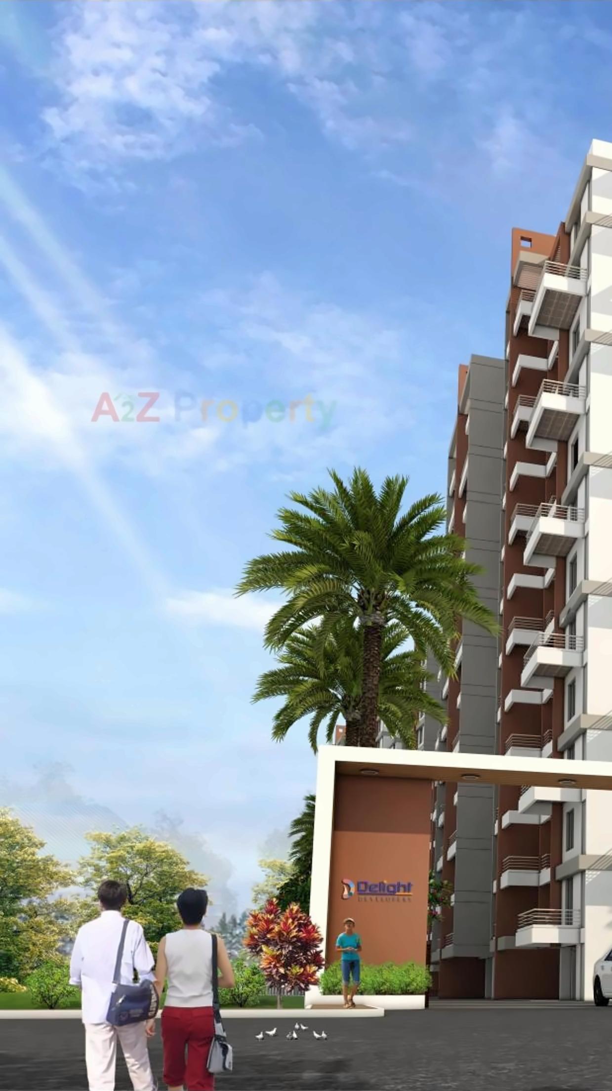 3D Elevation of real estate project Eco Park located at Charholi, Pune, Maharashtra