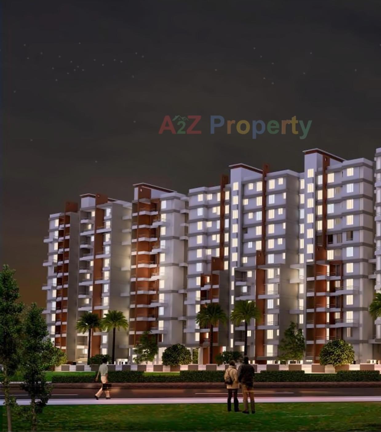 3D Elevation of real estate project Eco Park located at Charholi, Pune, Maharashtra