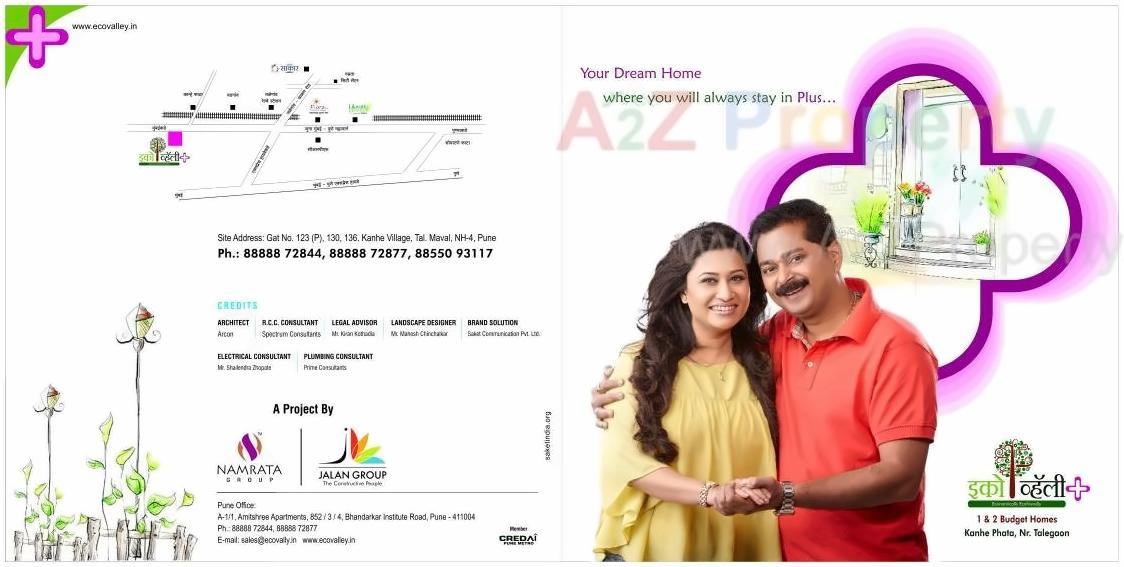  of real estate project Eco Valley located at Kanhe, Pune, Maharashtra