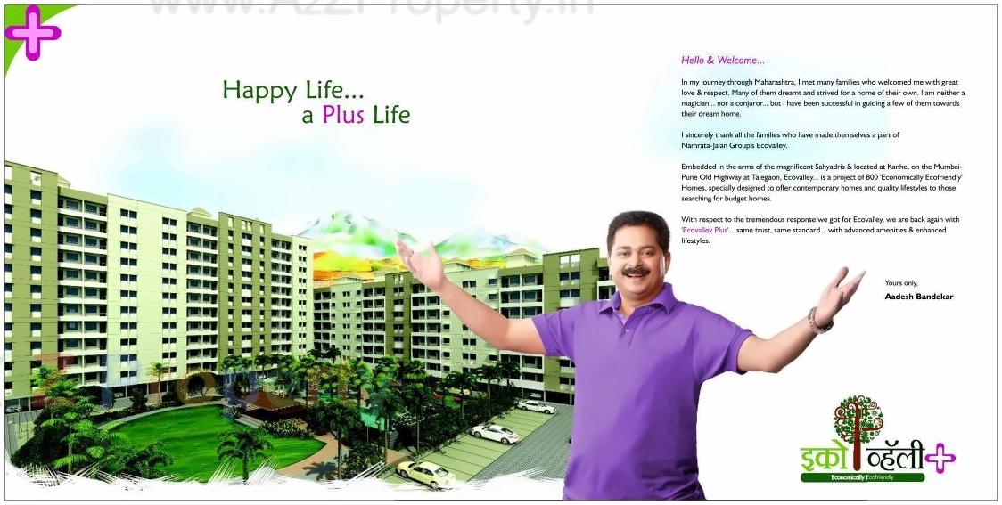  of real estate project Eco Valley located at Kanhe, Pune, Maharashtra