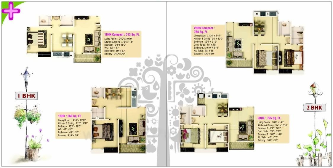 Layout of real estate project Eco Valley located at Kanhe, Pune, Maharashtra