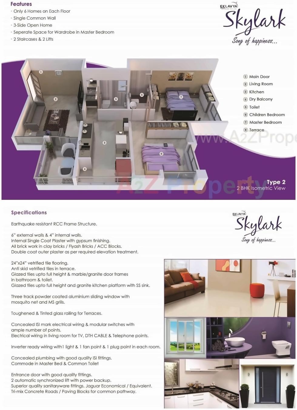  of real estate project Eklavya Skylark located at Pune-m-corp, Pune, Maharashtra