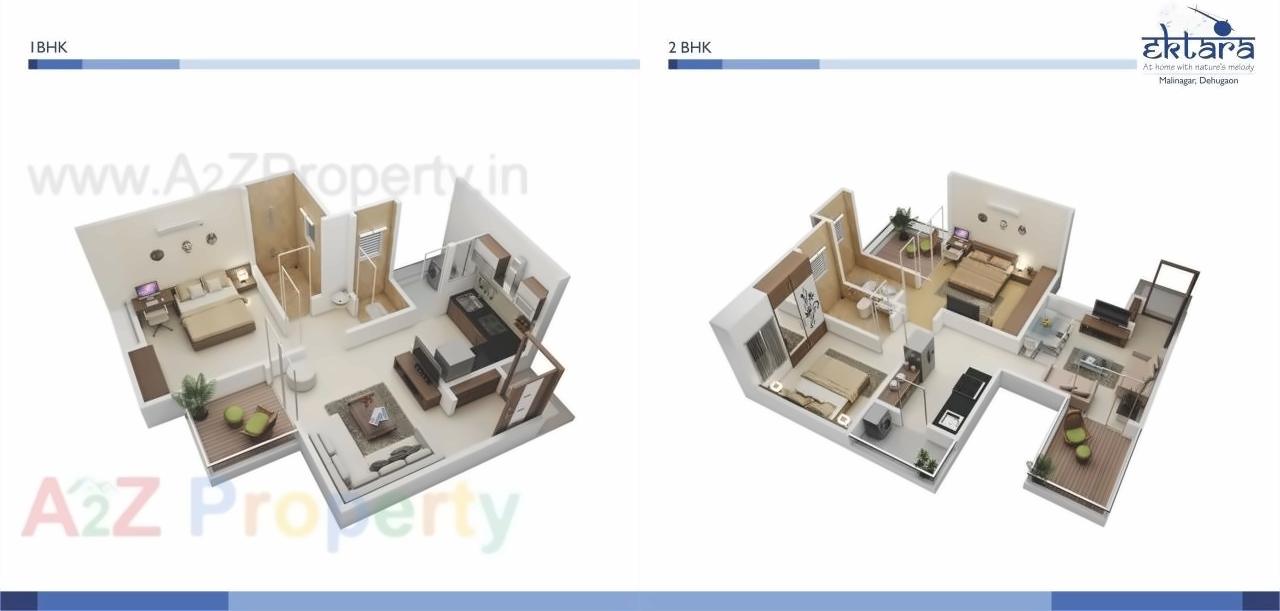 Layout of real estate project Ektara located at Dehu, Pune, Maharashtra