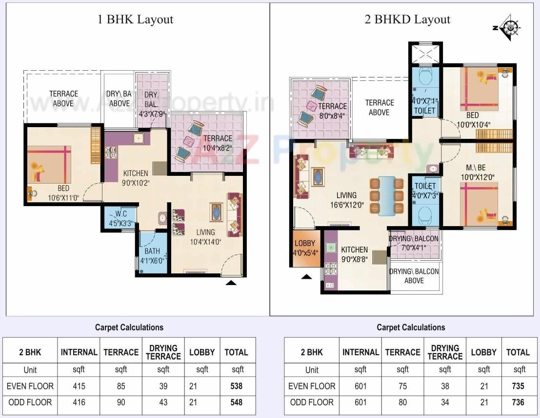 Layout of real estate project Elegance Residency located at Pimpri-chinchawad-m-corp, Pune, Maharashtra