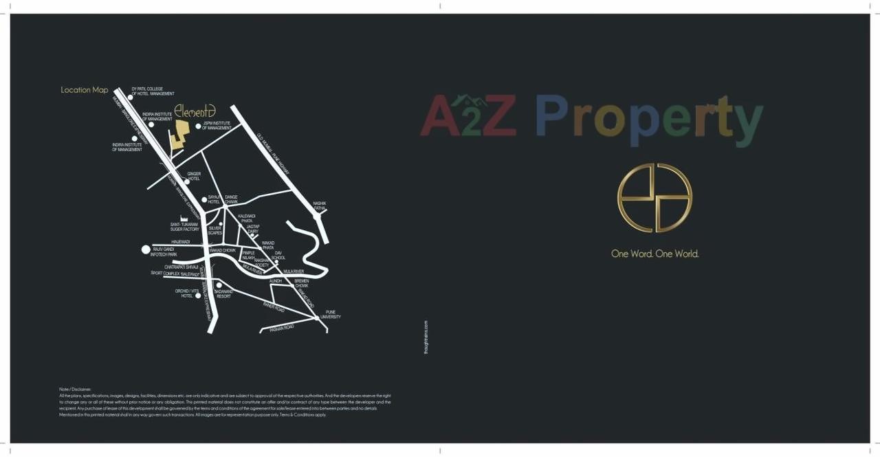  of real estate project Elementa located at Tathwade, Pune, Maharashtra