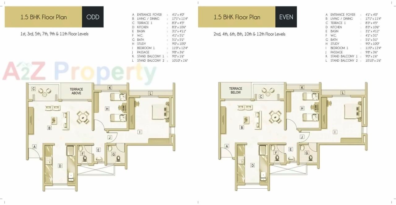 Layout of real estate project Elementa located at Tathwade, Pune, Maharashtra