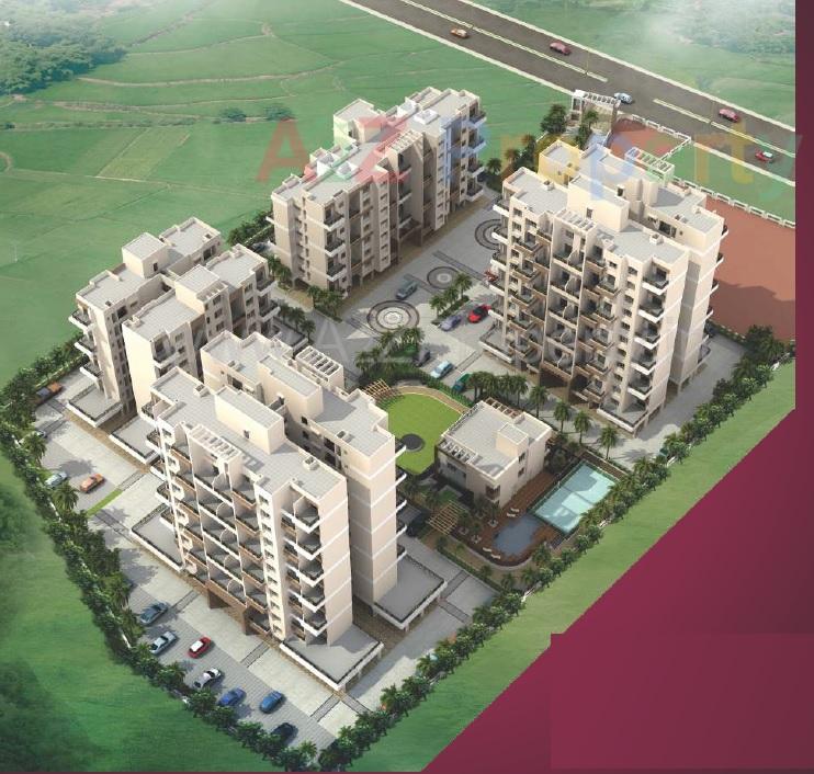 3D Elevation of real estate project Elina located at Sus, Pune, Maharashtra