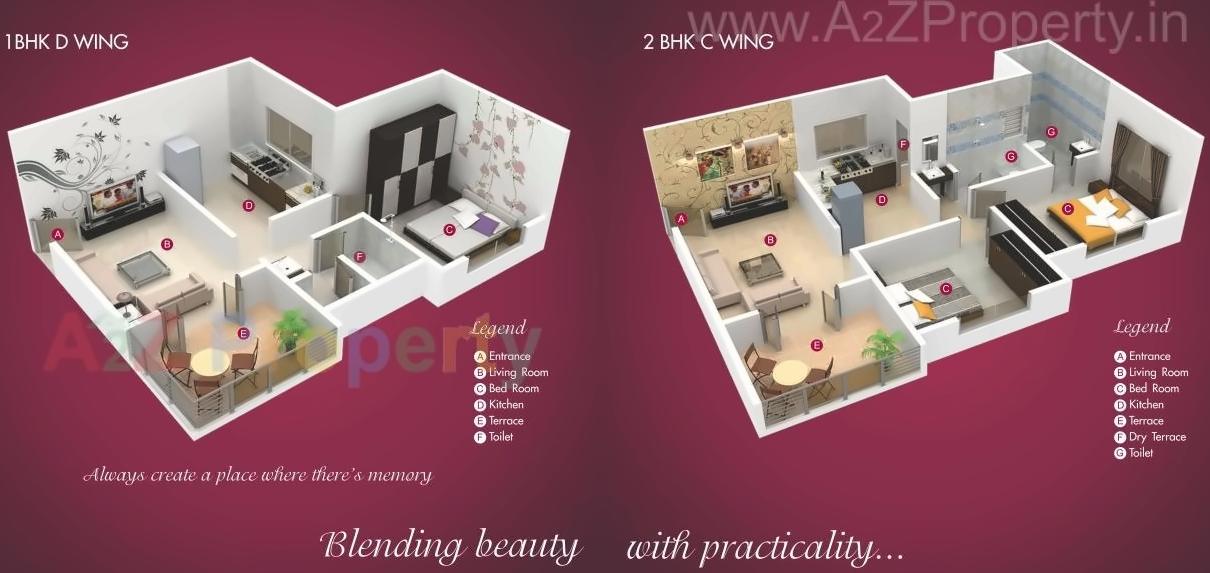 Layout of real estate project Elina located at Sus, Pune, Maharashtra