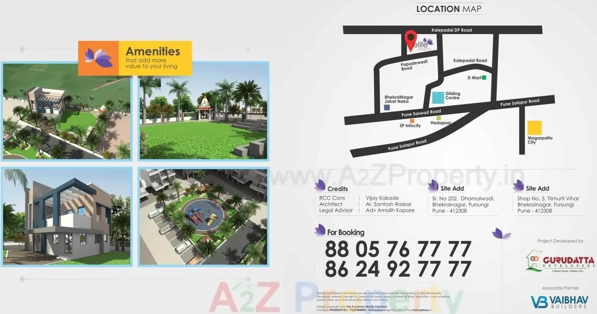  of real estate project Elite Dreams located at Fursungi, Pune, Maharashtra