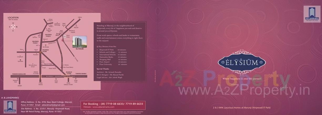  of real estate project Elysium located at Marunji, Pune, Maharashtra