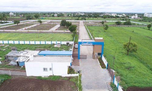 Maingate_topview of real estate project Emerald City located at Uruli-kanchan, Pune, Maharashtra