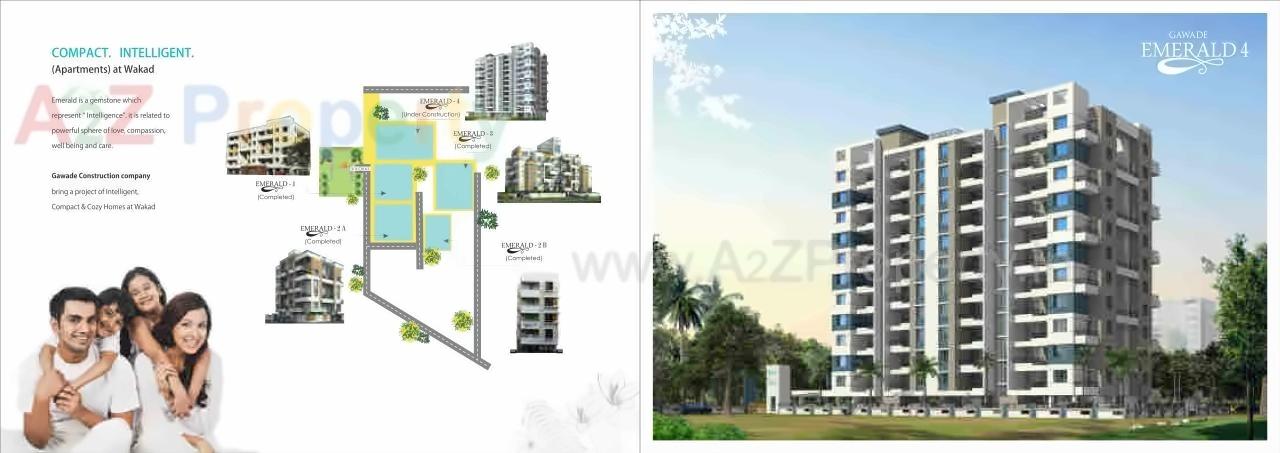  of real estate project Emerald located at Wakad, Pune, Maharashtra